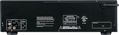 Onkyo DXC390 6-Disc CD Changer, Black
