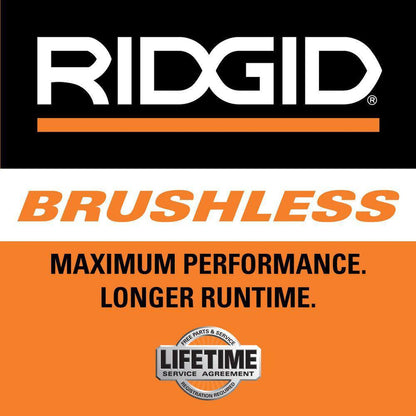 RIDGID 18V Brushless Cordless Nailer Combo Kit with Brad & Finish Nailers, Battery & Charger