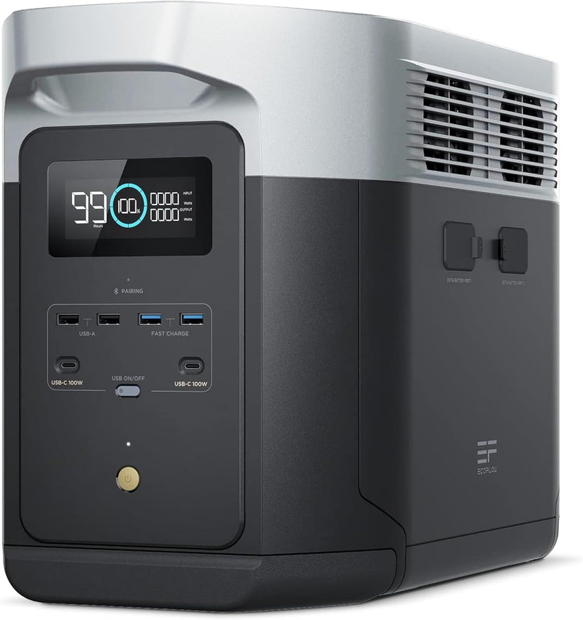 Portable Power Station Delta 2 Max – 2400W Solar Generator