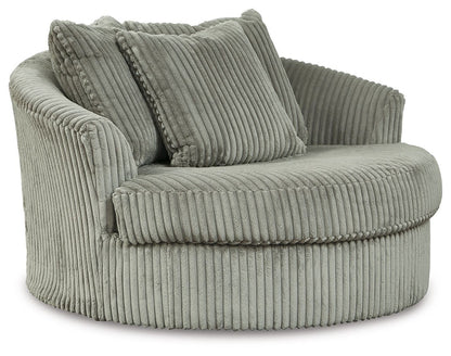 Oversized Swivel Accent Chair