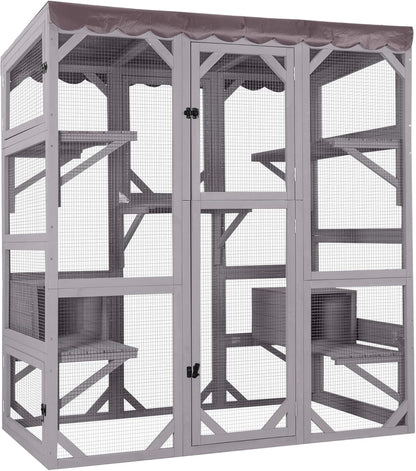 Catio Outdoor Cat Enclosure - Large Walk-In Kitty Cage