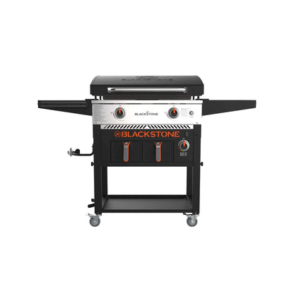 Clearance Sale,Blackstone 2-Burner 28" Griddle with Electric Air Fryer and Hood