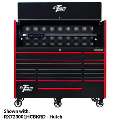 Extreme Tools RX250 Series 72-in x 30-in Roller Cabinet 19-Drawer 250 lb Drawer Slides