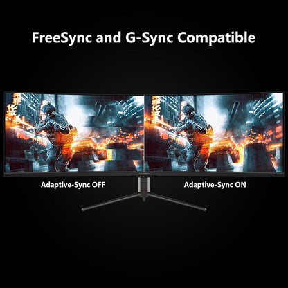 INNOCN 49" Curved Gaming Monitor, 144Hz, HDR400, USB-C, 49C1G