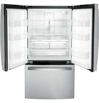 GE 27.0 Cu. ft. Fingerprint Resistant Stainless Steel French Door Refrigerator
