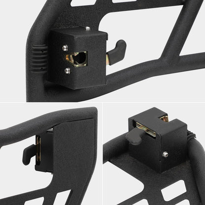 Off Road Safari Tubular Doors Compatible with 2018-2023 Wrangler JL 4 Door – Set of 4 Fat Tube Half Doors for Adventure
