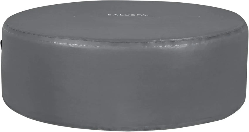 Inflatable Hot Tub Spa (71" x 26") | Portable Hot Tub with 2 Covers (1 Energy-Efficient Thermal Cover and 1 Standard Cover) | Fits Up to 2-4 Persons | Black