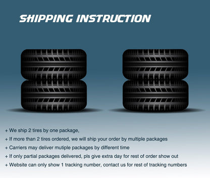 set of 4 Heavy Duty Trailer Tires ST205/75R15 205 75 15 10-Ply Load Range E Steel Belted Radial w/Scuff Guard